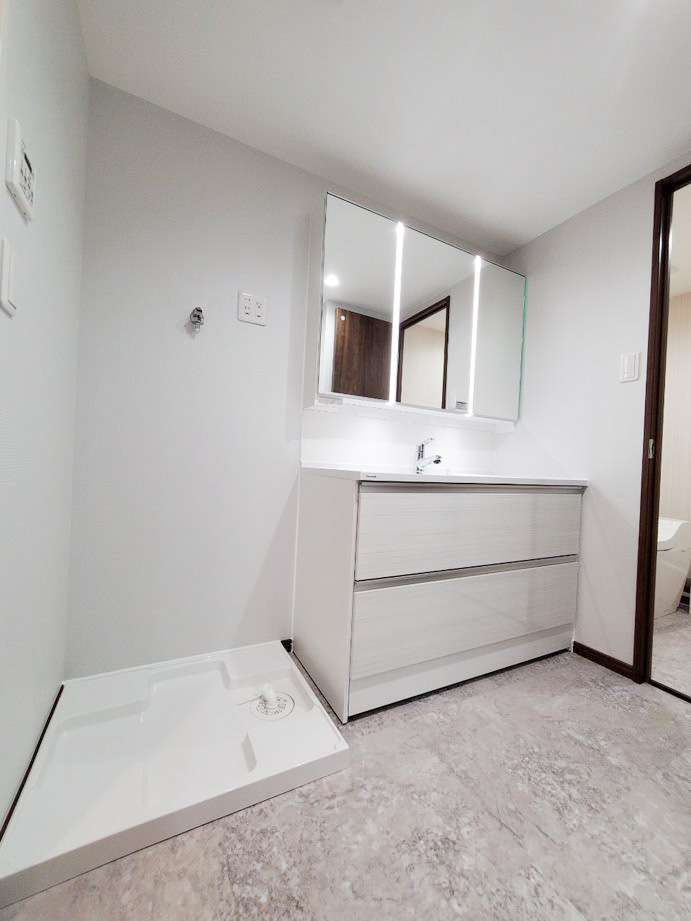 ランドリールーム リノベーション