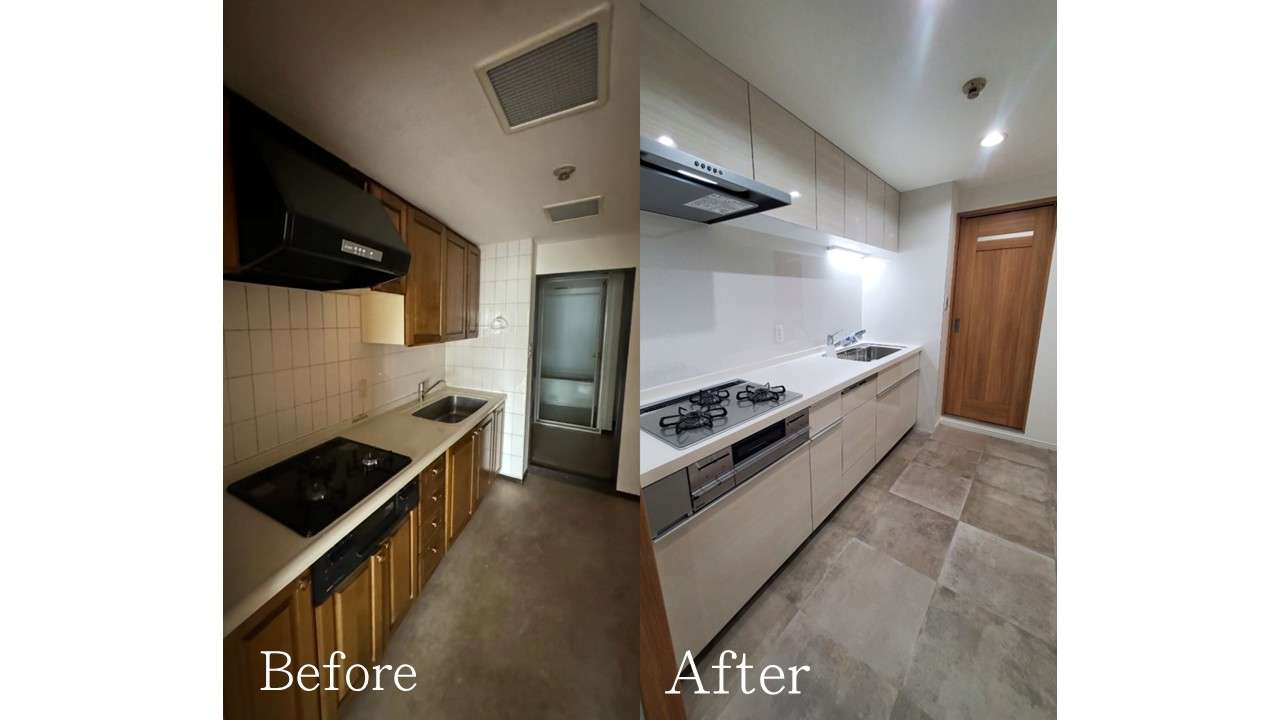 キッチンリフォーム　船橋市