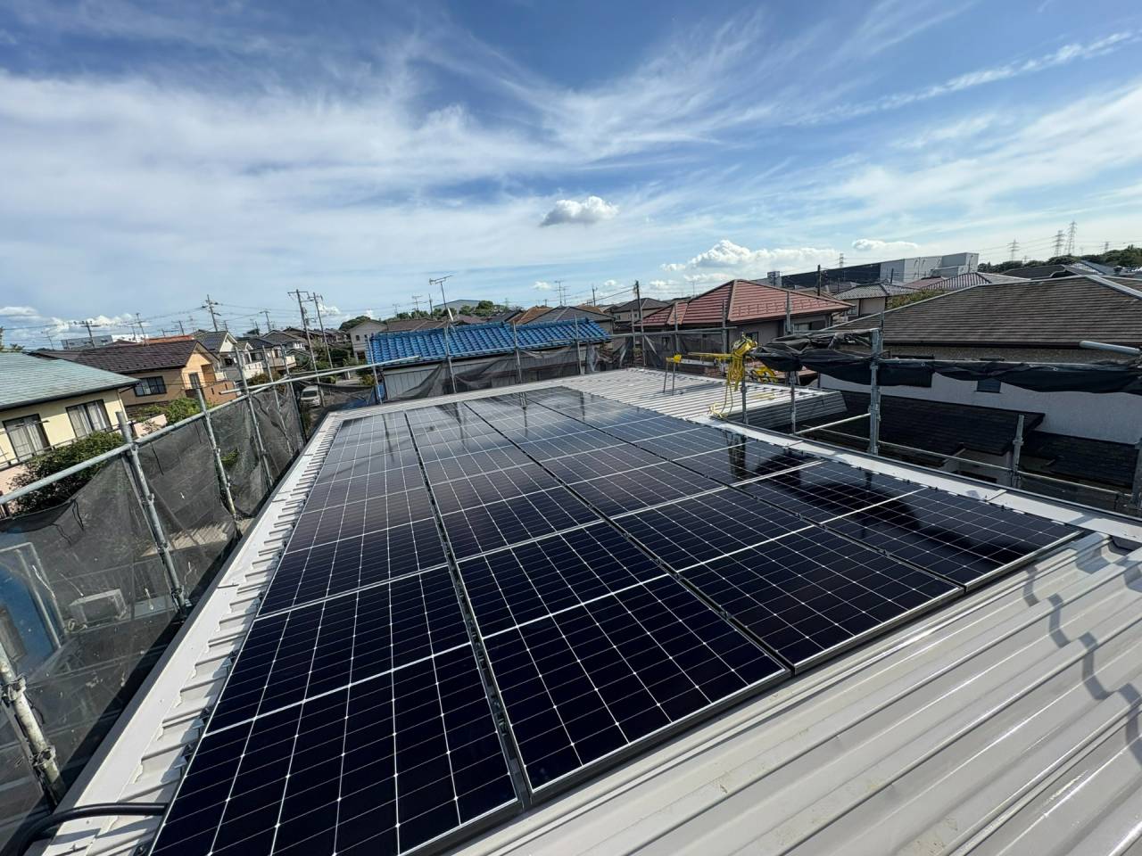 太陽光パネルリフォーム　習志野市　電気代削減　停電時安心　売電収入